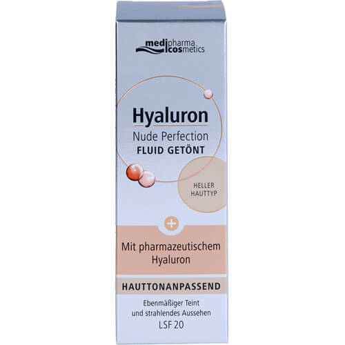 HYALURON NUDE Perfect.Fluid getönt hell.HT LSF 20