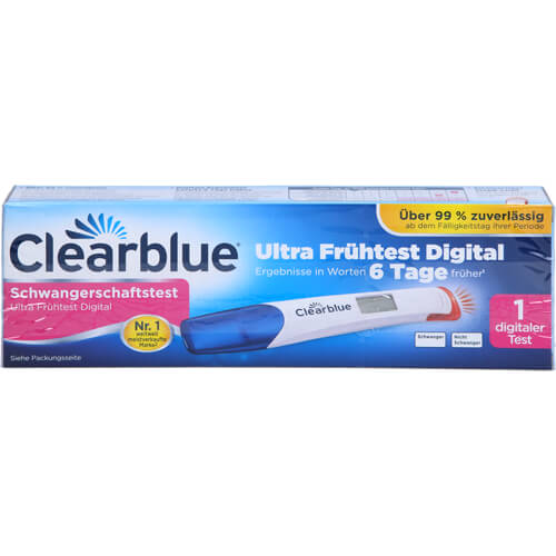 CLEARBLUE Schwangerschaftst.Ultra Frühtest digital