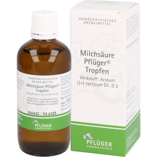 MILCHSÄURE Pflüger Tropfen