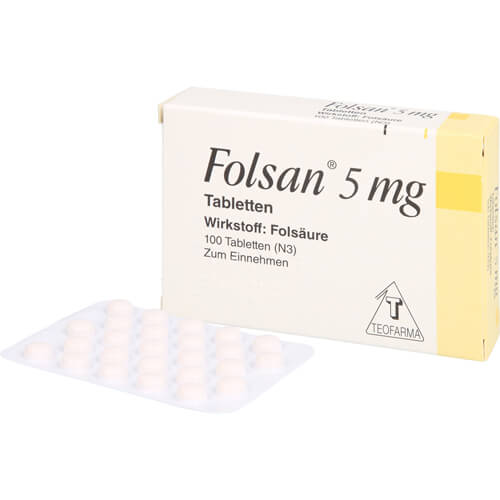 FOLSAN 5 mg Tabletten