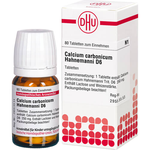 CALCIUM CARBONICUM Hahnemanni D 6 Tabletten