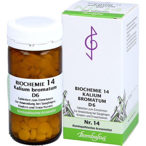 BIOCHEMIE 14 Kalium bromatum D 6 Tabletten