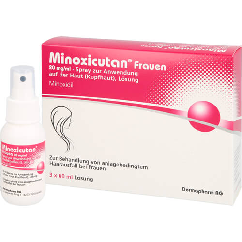 MINOXICUTAN Frauen 20 mg/ml Spray