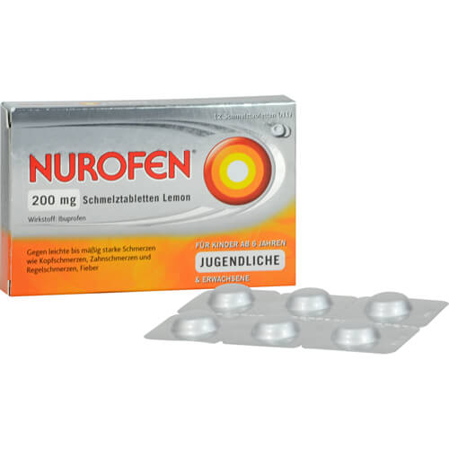 NUROFEN 200 mg Schmelztabletten Lemon