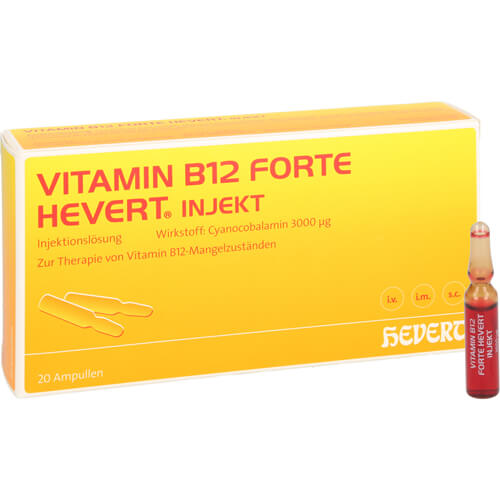 VITAMIN B12 FORTE Hevert injekt Inj.-Lsg.Amp.