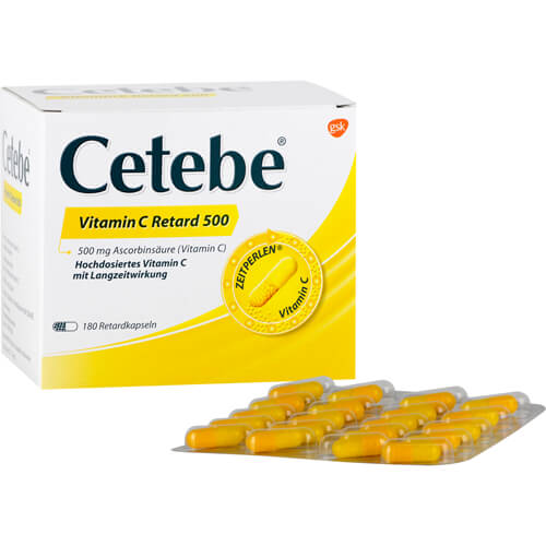 CETEBE Vitamin C Retardkapseln 500 mg