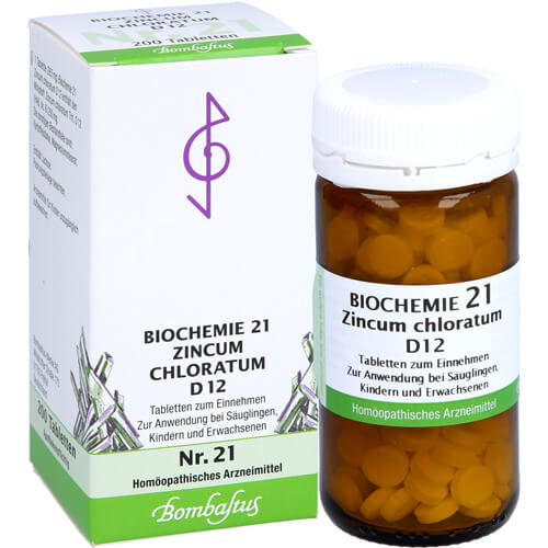 BIOCHEMIE 21 Zincum chloratum D 12 Tabletten
