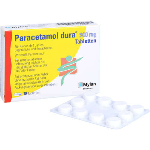 PARACETAMOL dura 500 mg Tabletten