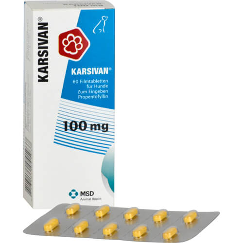 KARSIVAN 100 Filmtabletten f.Hunde