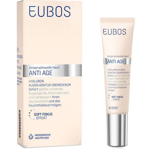 EUBOS SENSITIVE Hyaluron Augen Kontur CremeSerum