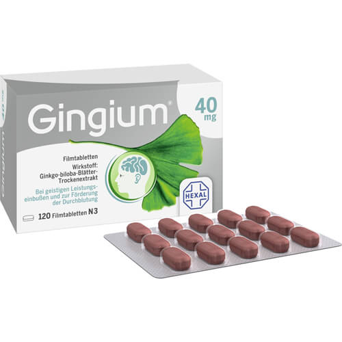 GINGIUM 40 mg Filmtabletten