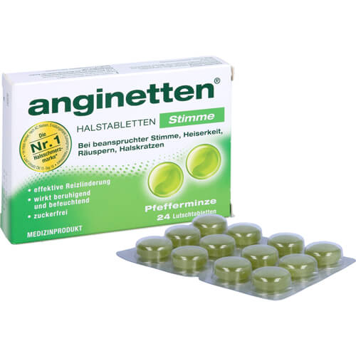 ANGINETTEN Stimme Lutschtabletten