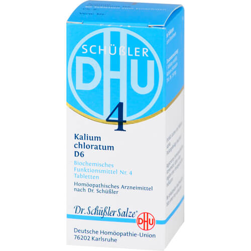 BIOCHEMIE DHU 4 Kalium chloratum D 6 Tabletten