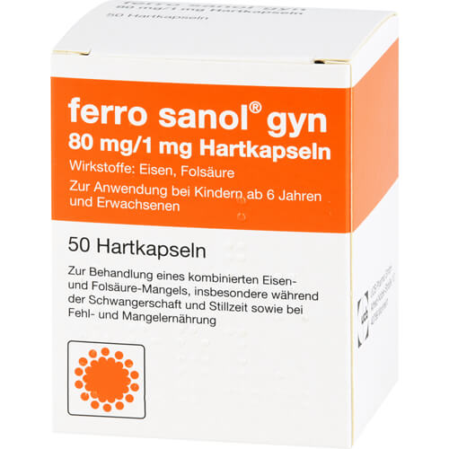FERRO SANOL gyn Hartkaps.m.msr.überz.Pellets