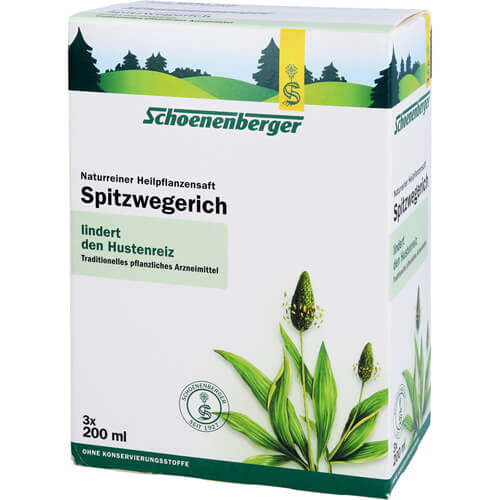 SPITZWEGERICHSAFT Schoenenberger