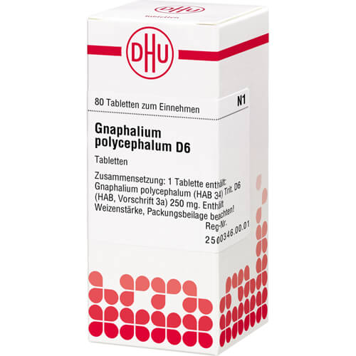 GNAPHALIUM POLYCEPHALUM D 6 Tabletten