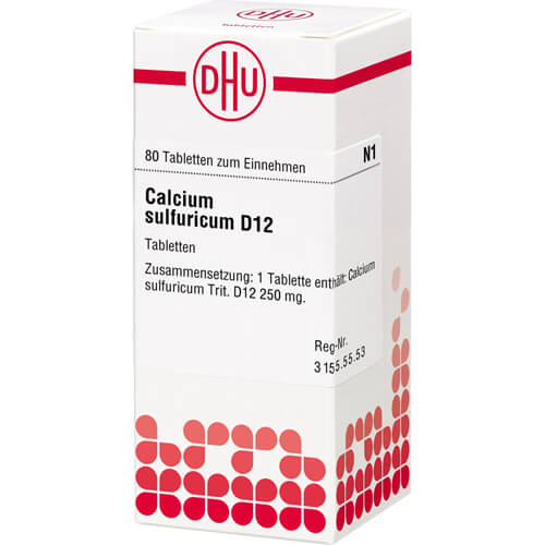 CALCIUM SULFURICUM D 12 Tabletten