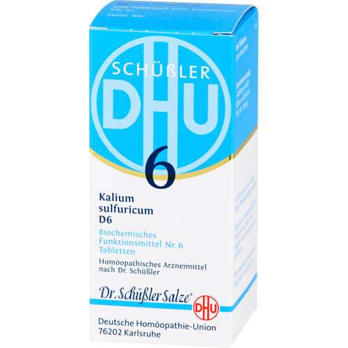BIOCHEMIE DHU 6 Kalium sulfuricum D 6 Tabletten