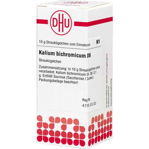 KALIUM BICHROMICUM D 6 Globuli