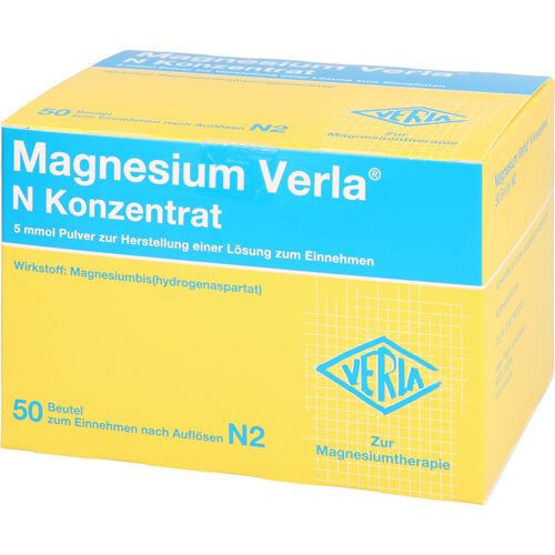 MAGNESIUM VERLA N Konzentrat Plv.z.H.e.L.z.Einn.