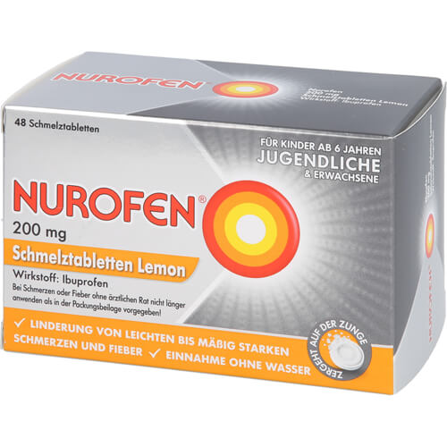 NUROFEN 200 mg Schmelztabletten Lemon