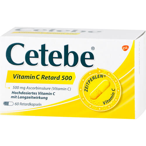 CETEBE Vitamin C Retardkapseln 500 mg