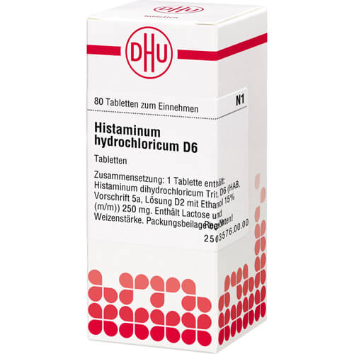 HISTAMINUM hydrochloricum D 6 Tabletten