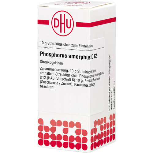 PHOSPHORUS AMORPHUS D 12 Globuli