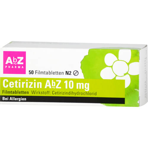 CETIRIZIN AbZ 10 mg Filmtabletten