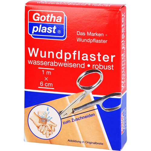 GOTHAPLAST Wundpfl.robust 6 cmx 1 m wasserabweis.