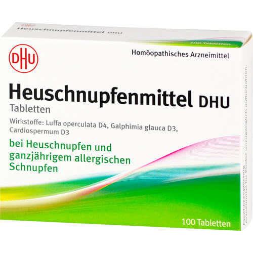 HEUSCHNUPFENMITTEL DHU Tabletten