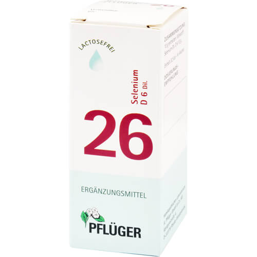 BIOCHEMIE Pflüger 26 Selenium D 6 Tropfen