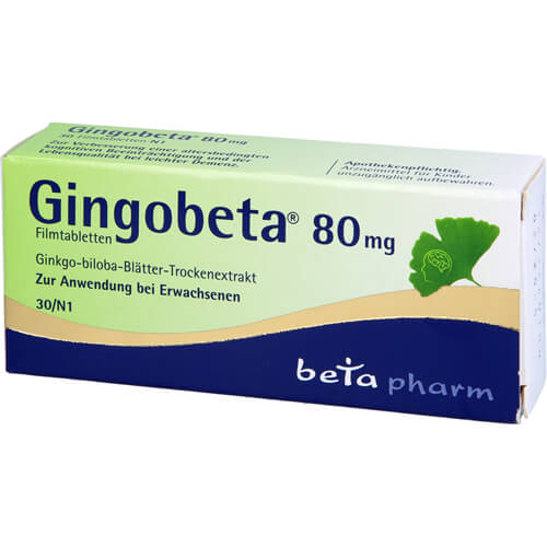 GINGOBETA 80 mg Filmtabletten