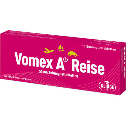 VOMEX A Reise 50 mg Sublingualtabletten