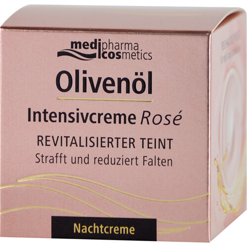 OLIVENÖL INTENSIVCREME Rose Nachtcreme