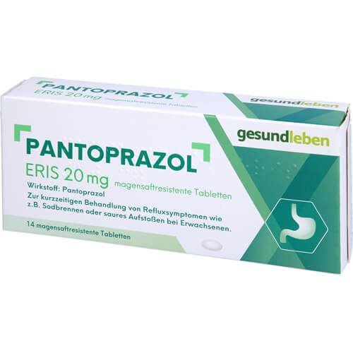 PANTOPRAZOL Eris 20 mg magensaftres.Tabletten