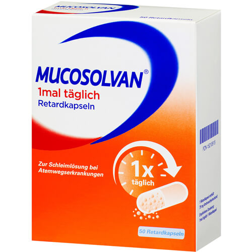 MUCOSOLVAN 1mal täglich Retardkapseln