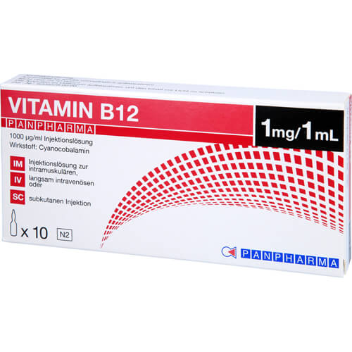 VITAMIN B12 PANPHARMA 1000 μg/ml Injektionslsg.