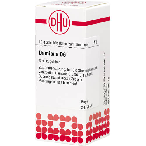 DAMIANA D 6 Globuli
