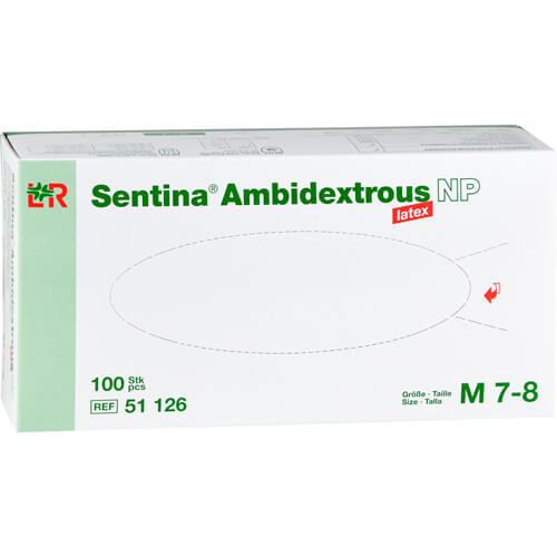 SENTINA Ambidextrous Unters.Hands.puderfr.Gr.M