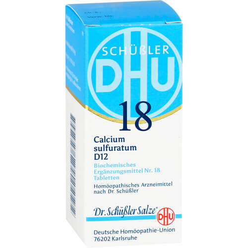 BIOCHEMIE DHU 18 Calcium sulfuratum D 12 Tabletten