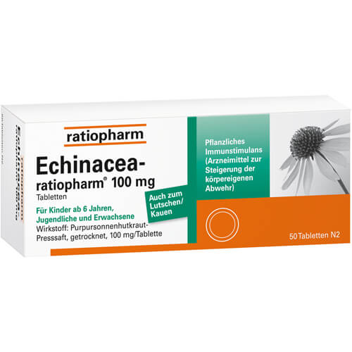 ECHINACEA-RATIOPHARM 100 mg Tabletten