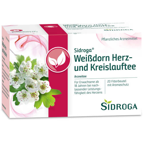 SIDROGA Weißdorn Herz- und Kreislauftee Filterb.