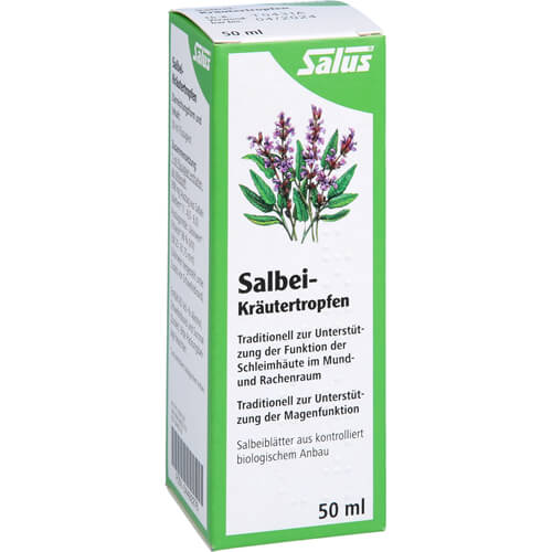 SALBEI KRÄUTERTROPFEN Salus