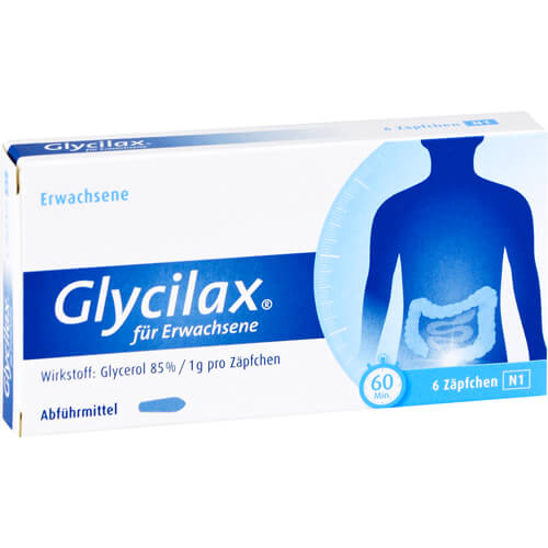 GLYCILAX Suppositorien für Erwachsene