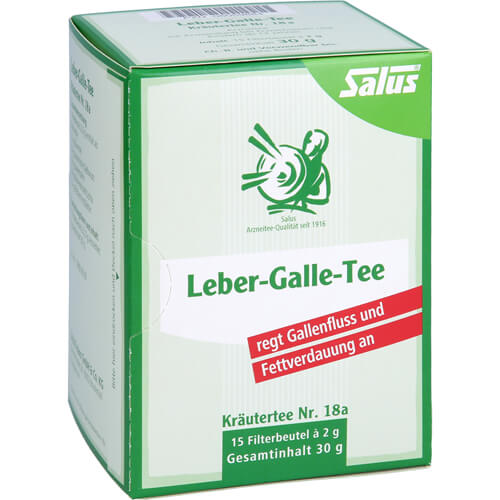 LEBER GALLE-Tee Kräutertee Nr.18a Salus Filterbtl.