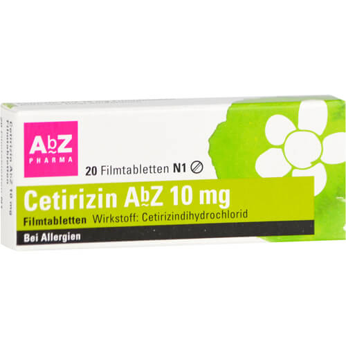 CETIRIZIN AbZ 10 mg Filmtabletten