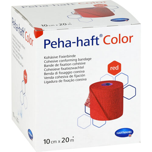 PEHA-HAFT Color Fixierb.latexfrei 10 cmx20 m rot