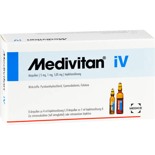 MEDIVITAN iV Injektionslösung in Amp.-Paare