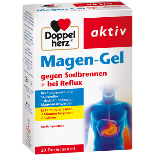 DOPPELHERZ Magen-Gel gegen Sodbrennen+bei Reflux